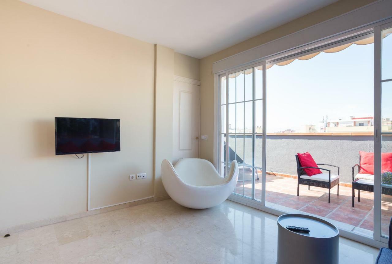 Gr3-Renovated Apt Next To Old Town With Cozy Terrace Apartman Málaga Kültér fotó