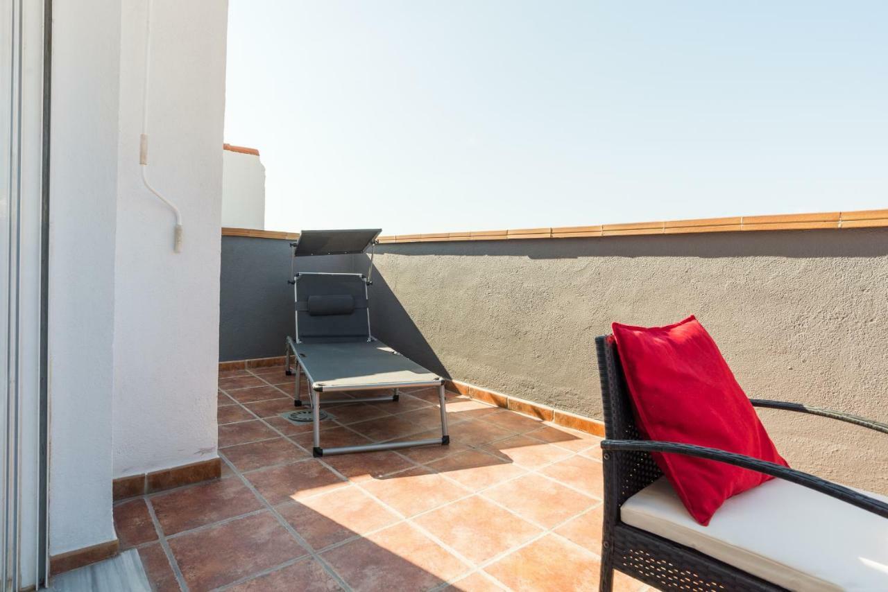 Gr3-Renovated Apt Next To Old Town With Cozy Terrace Apartman Málaga Kültér fotó