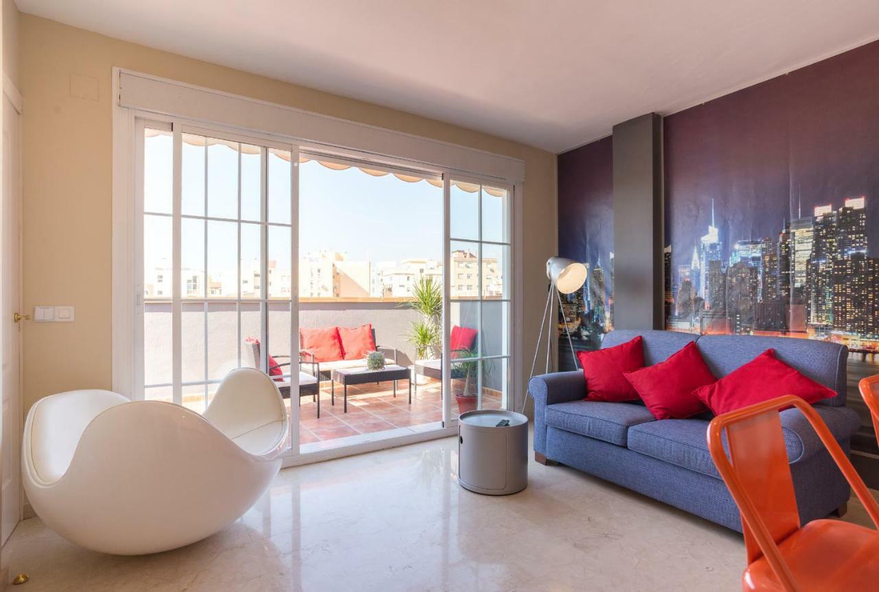 Gr3-Renovated Apt Next To Old Town With Cozy Terrace Apartman Málaga Kültér fotó
