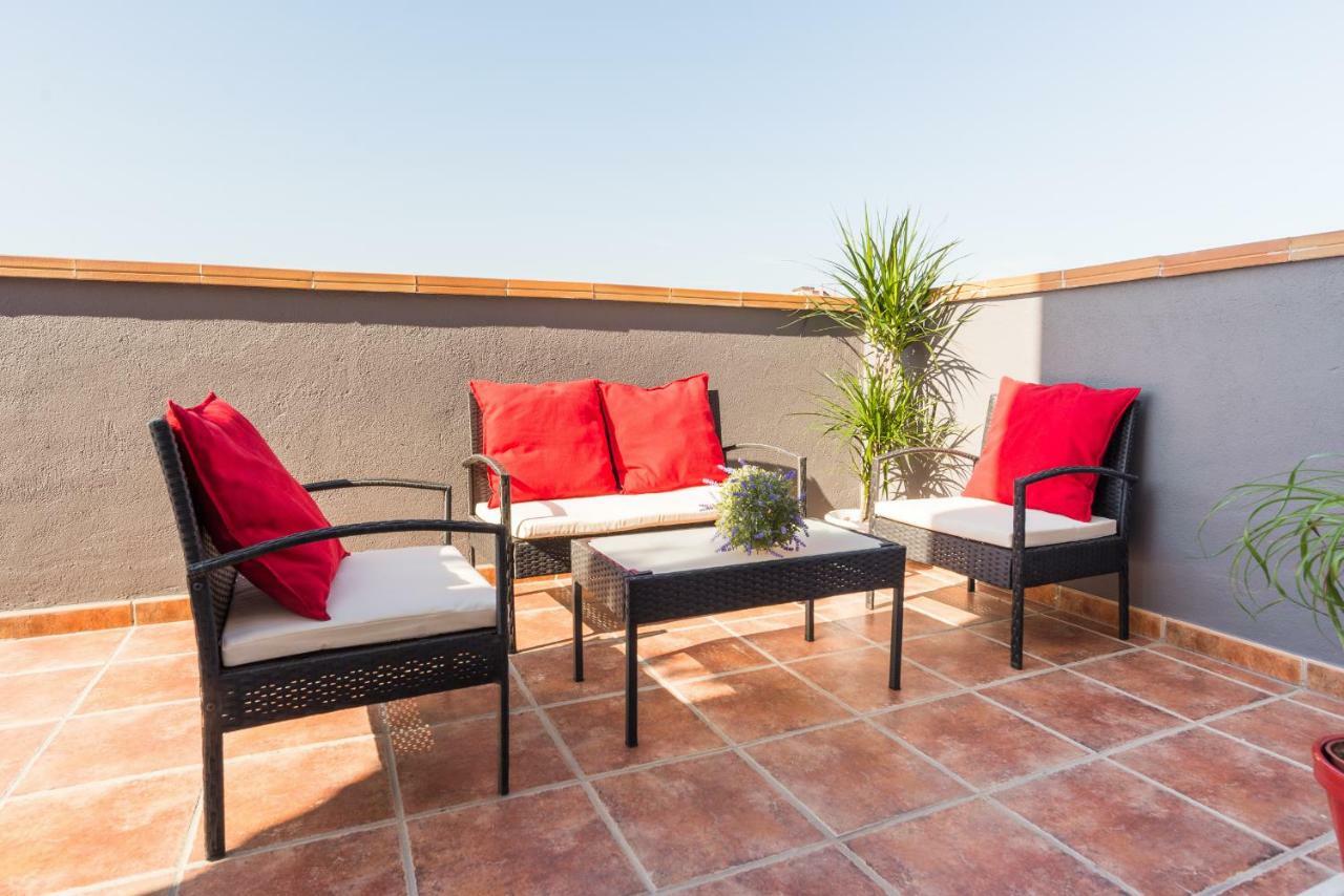 Gr3-Renovated Apt Next To Old Town With Cozy Terrace Apartman Málaga Kültér fotó